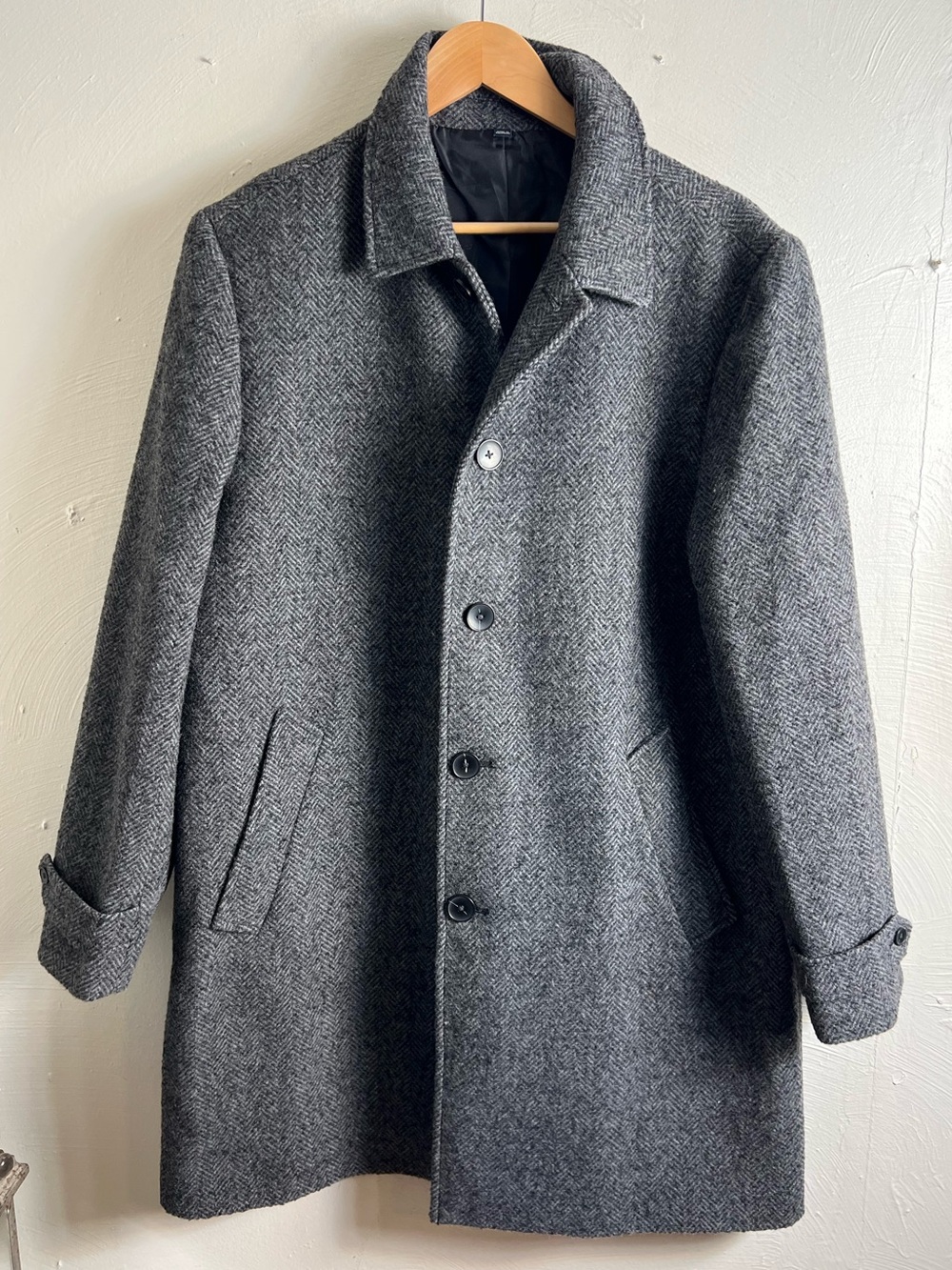 J Crew Chevron Thompson Car Coat NWT
